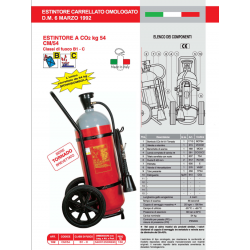 ESTINTORE A CO2 KG 54...