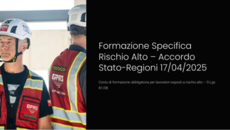 Slide corso Formazione Specifica Rischio Alto – Kit formatore