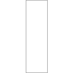 striscia PVC BIANCO d.300mmx1m x composizione attraversamento pedonale - 300mmX1mt PVC