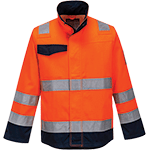 Giacca multi-norma RIS arancio/navy tg.M