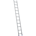 scala da appoggio a 13 gradini con barra stabilizzatrice