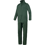 Giacca+pantaloni NYLON+PVC verde tg. L