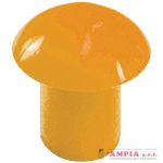 Confezione da 50 funghi per tondo armature in plastica x pali mm. 8-16