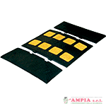 rallentatore velocita' h.3 cm. dim.50x60x3 cm per limite 50 km/h