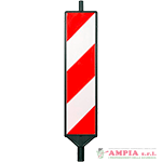 Pannello bifacc Bianco Rosso per impianti sequenziali