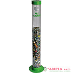 contenitore trasparente per pile esauste capacita' 10 lt.