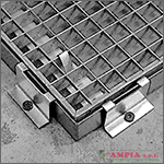 Elementi di fissaggio L perP 20 per 100 mm